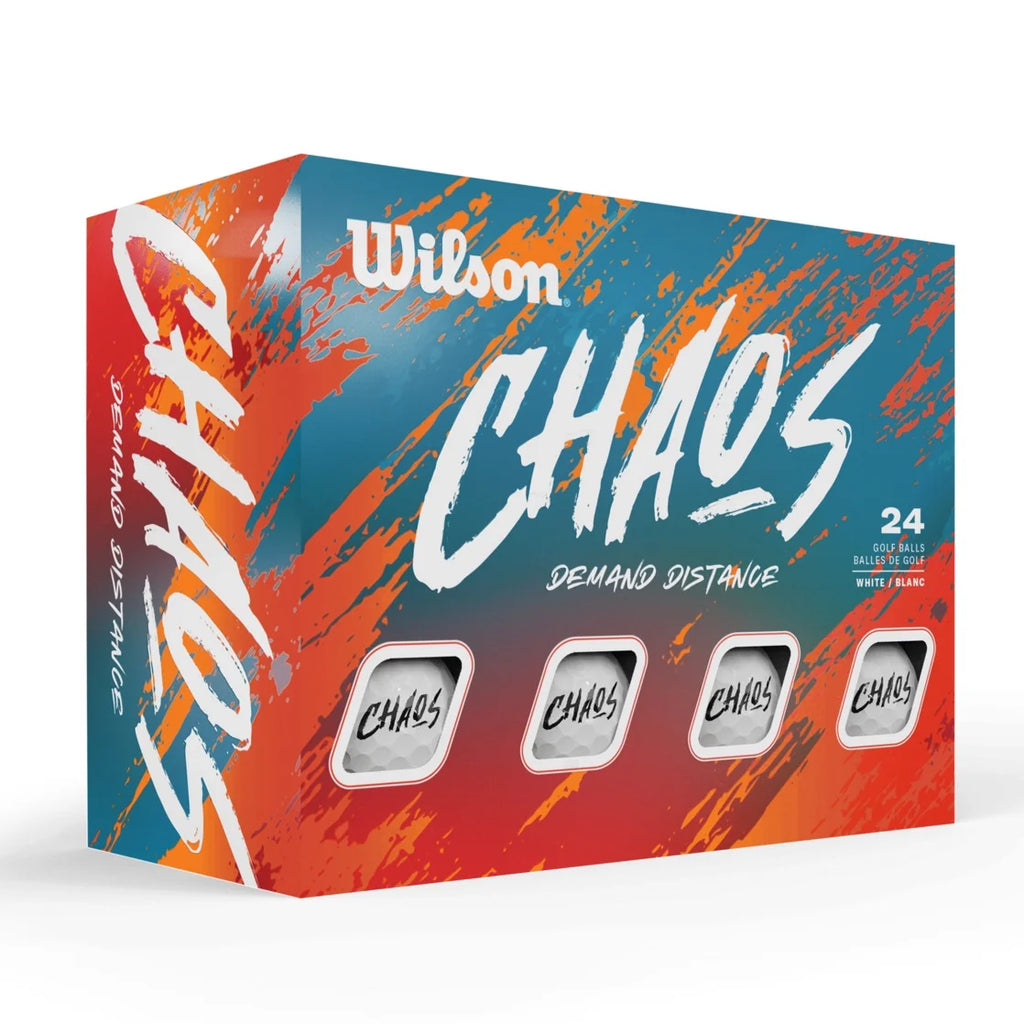 Elevate Your Game with the CHAOS White 24-Ball Pack - Perfect for Practice and Performance!