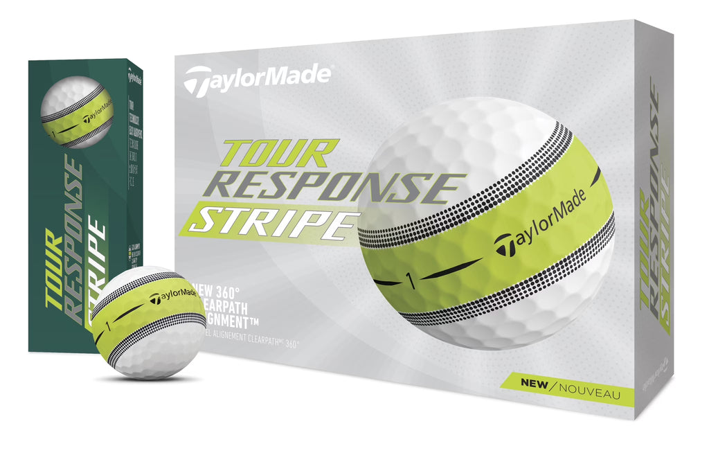 (4 Pack)  Tour Response Stripe Golf Balls, 12 Pack, White