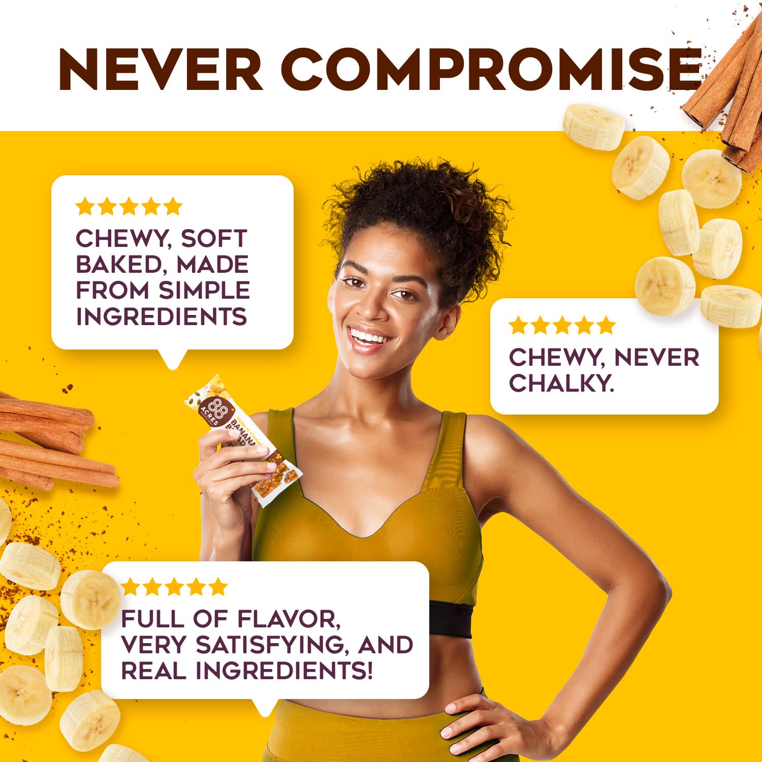 88 Acres Plant Based Seed Protein Bar | 9 Pack, Banana Bread | 12g of Plant Based Protein, Gluten Free, Nut Free, Non GMO, School Safe, No Palm Oil