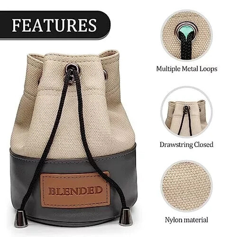 Elevate Your Game with the Premium Golf Valuables Pouch - Stylish Bucket Waist Design with Secure Drawstrings