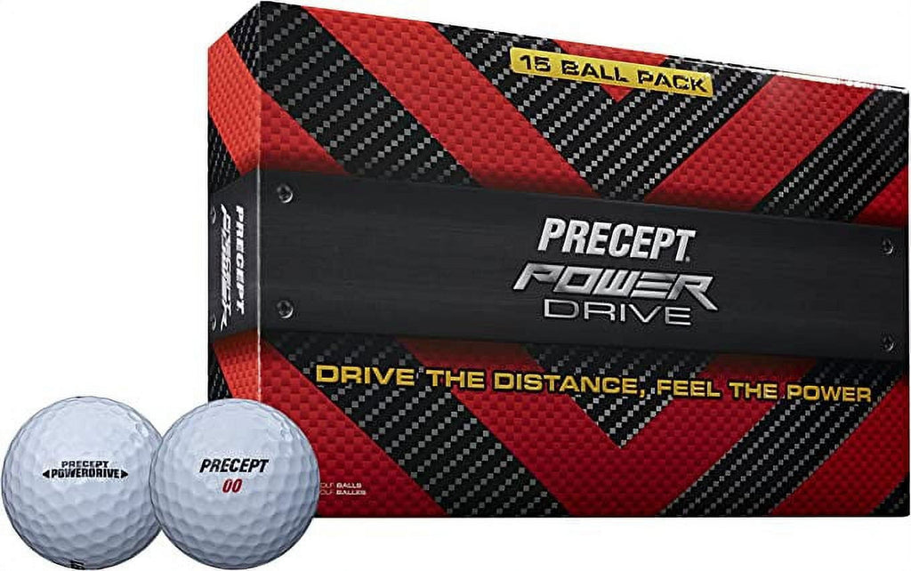 Unleash Your Distance with the Powerdrive Soft Distance Golf Balls - 15 Pack