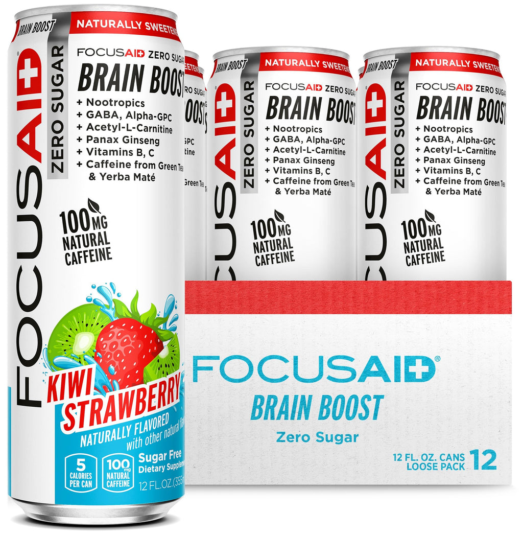 GOLFERAID Performance Blend, Up Your Golf Game, No Caffeine, Glucosamine, Turmeric, MSM, CoQ10, B-Complex, BCAAs and Electrolytes, 40 Calories, 100% Clean, Paleo, Vegan, 12-oz. cans (Pack of 24)