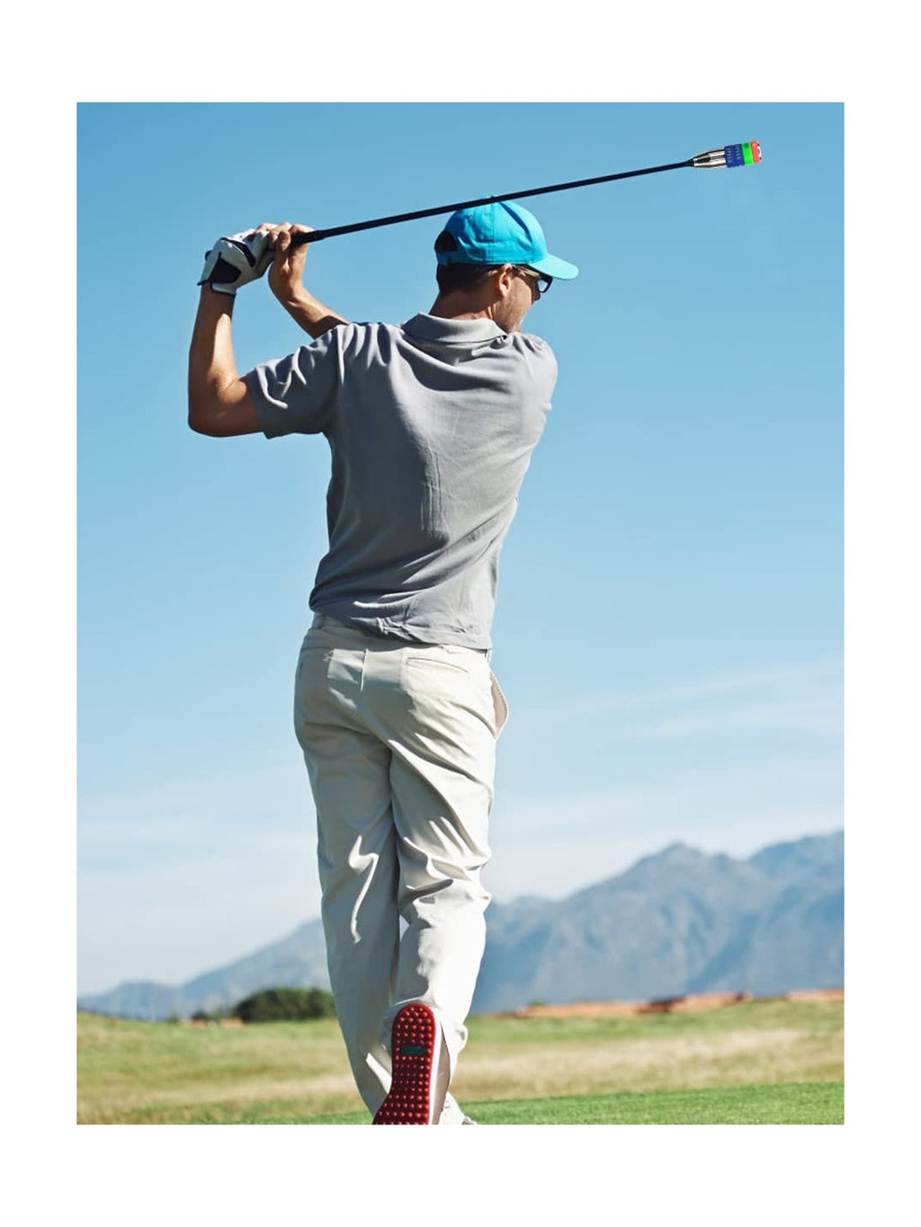 Boost Your Game with the Big Crazy Adjustable Golf Swing Speed Trainer - Enhance Your Swing Speed and Technique with Three Weight Options!