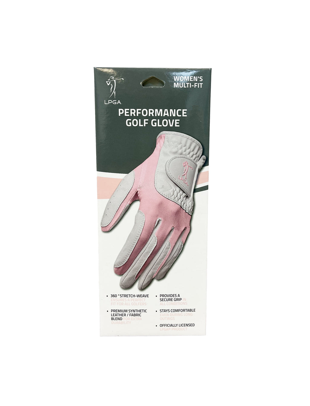 Women’S Pink Left-Handed Golf Glove for Right-Handed Golfers