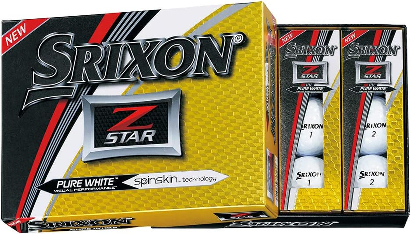 Elevate Your Game with Z Star 5 Golf Balls - One Dozen of Premium Performance