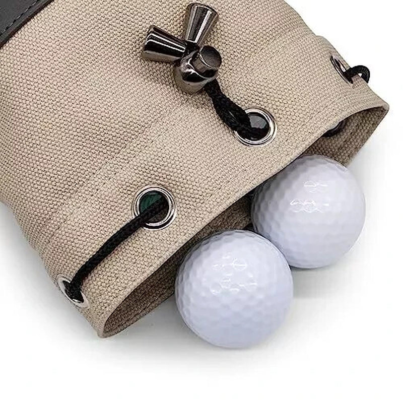 Elevate Your Game with the Premium Golf Valuables Pouch - Stylish Bucket Waist Design with Secure Drawstrings